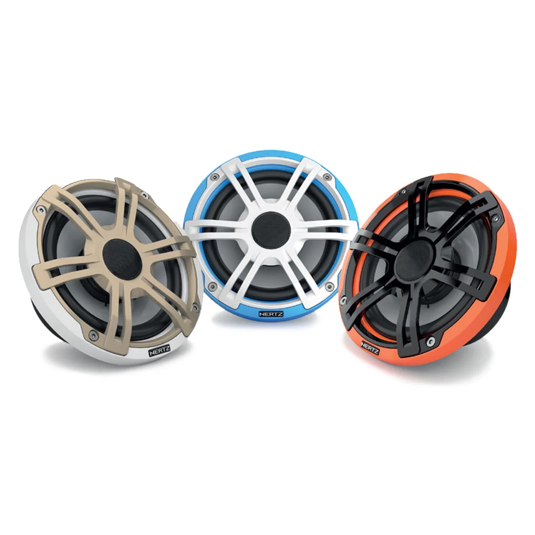 Hertz HEX 6.5 S-LD 6.5" Sport RGB LED Marine Coaxial Speakers - Pair - Image 10