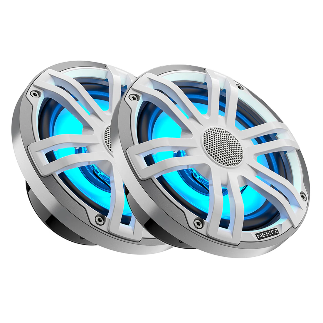 Hertz HEX 6.5 S-LD 6.5" Sport RGB LED Marine Coaxial Speakers - Pair - Image 8