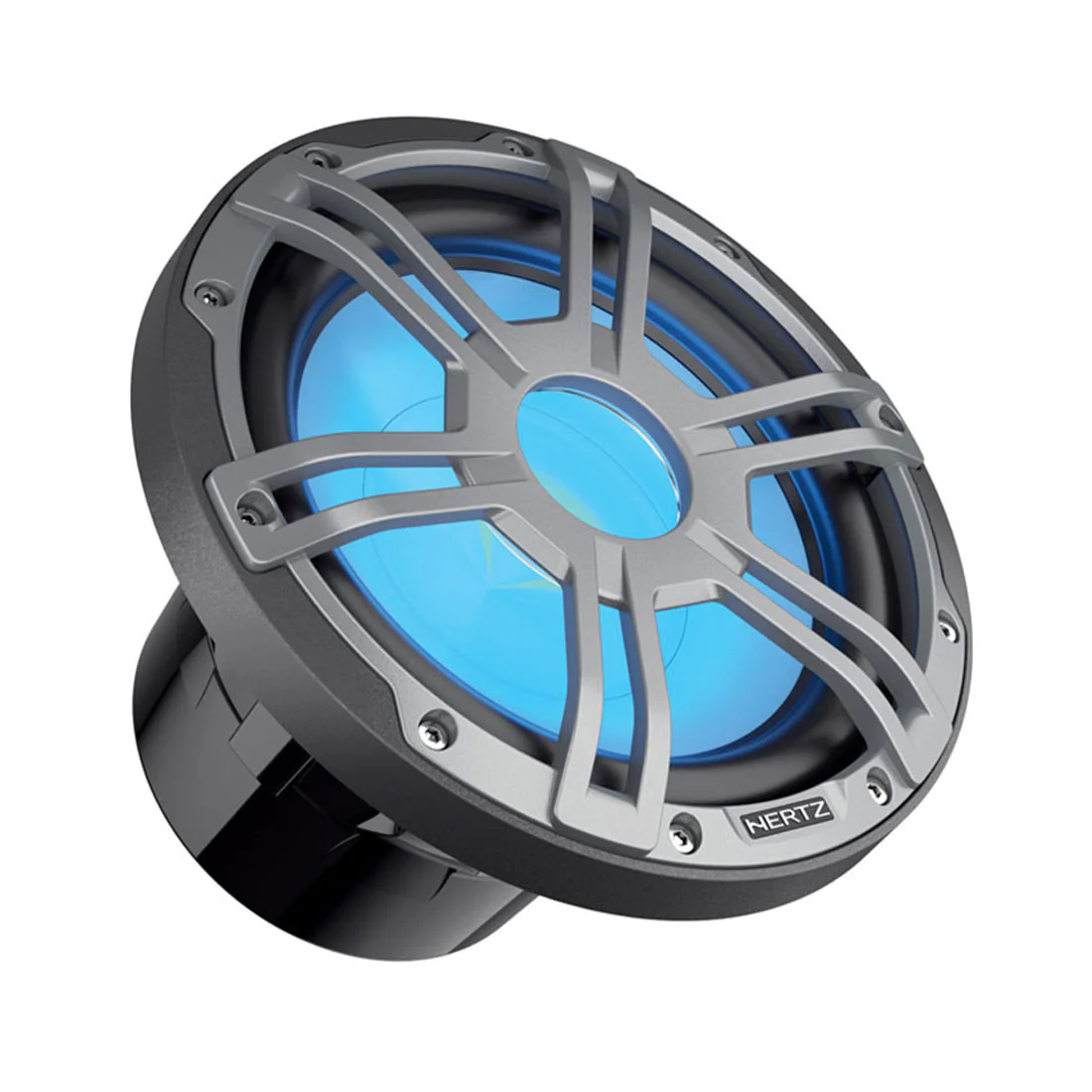 Hertz HMS 10 S2-LD-G 10" Marine Sport RGB LED Subwoofer (HMS10S2LDG)