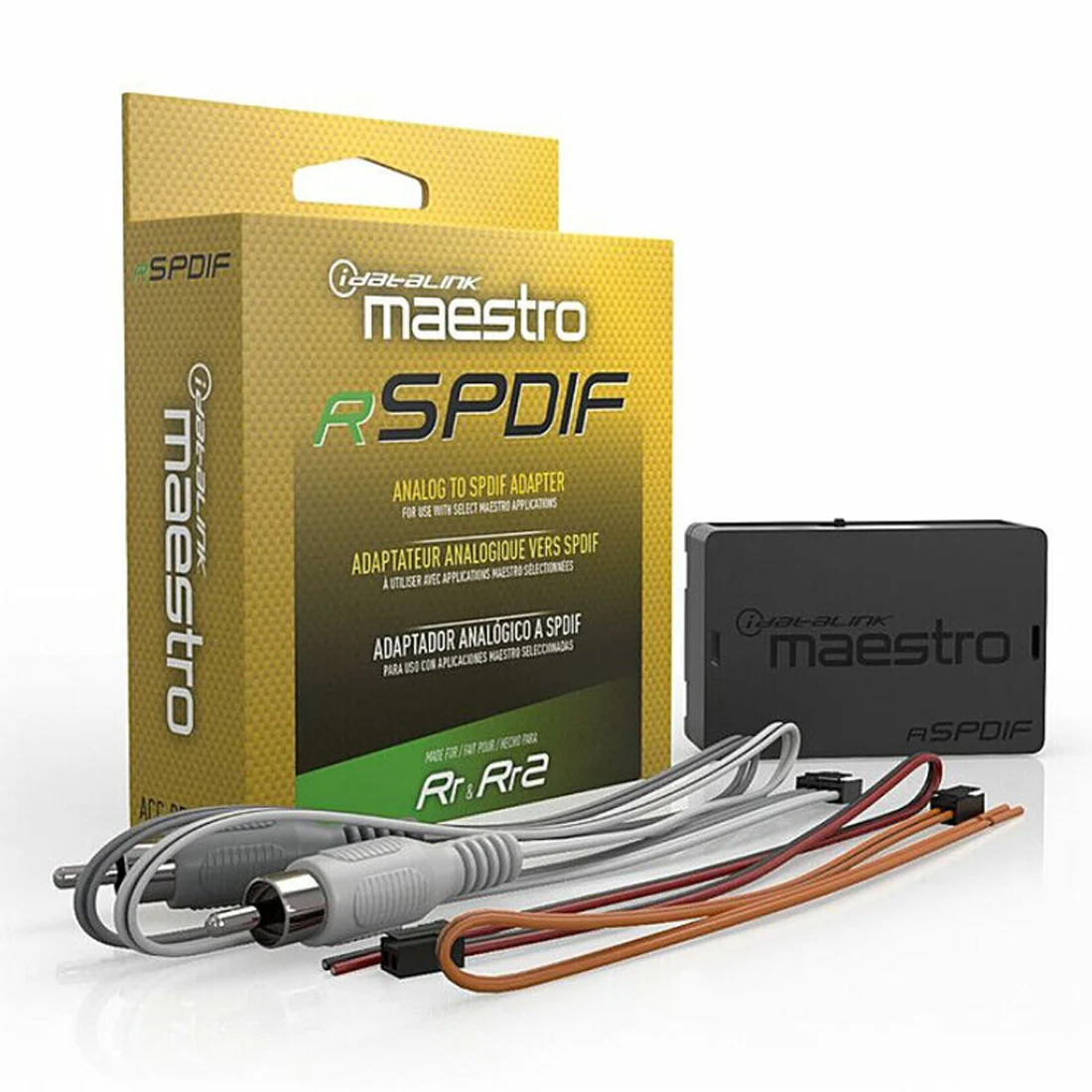 iDatalink Maestro ACC-AR-SPDIF SPDIF to Analog and TOSLINK Adapter (ACCARSPDIF)