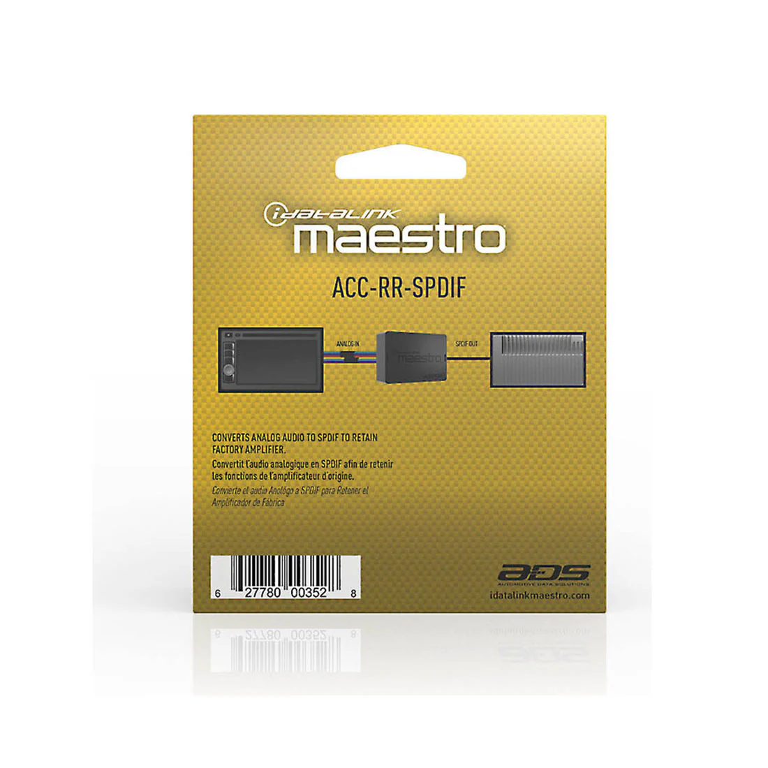 iDatalink Maestro ACC-RR-SPDIF Amplifier Interface (ACCRRSPDIF) - Image 2