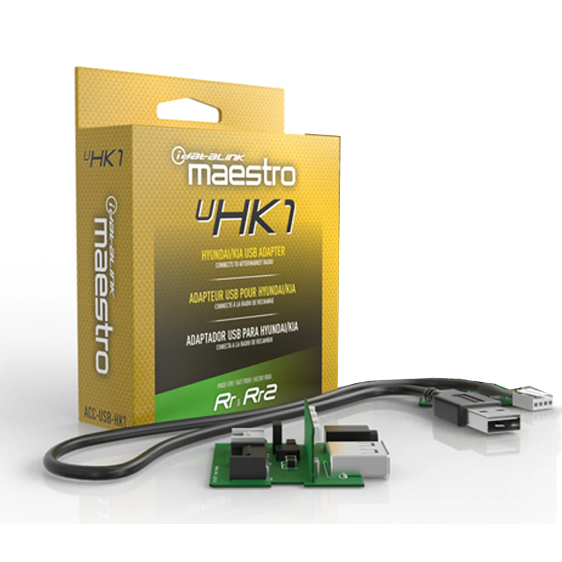 iDatalink Maestro ACC-USB-HK1 Factory USB to Male USB Adaptor for Select 2010-19 Hyundai and Kia Vehicles (ACCUSBHK1)