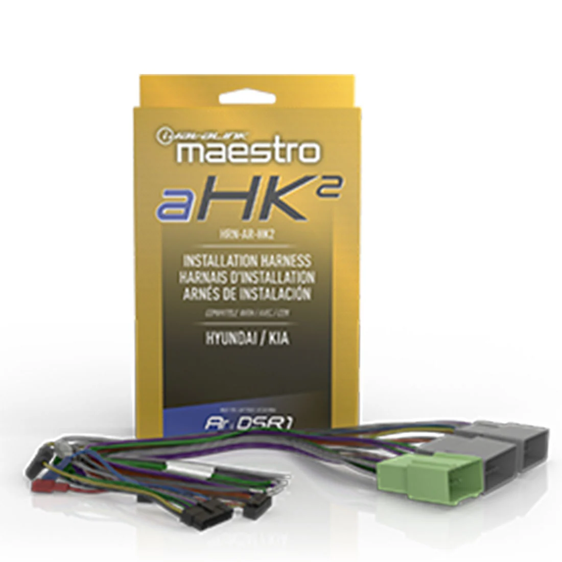 iDatalink Maestro HRN-AR-HK2 Amplifier Replacement Harness for Select Hyundai and Kia Vehicles (HRNARHK2)