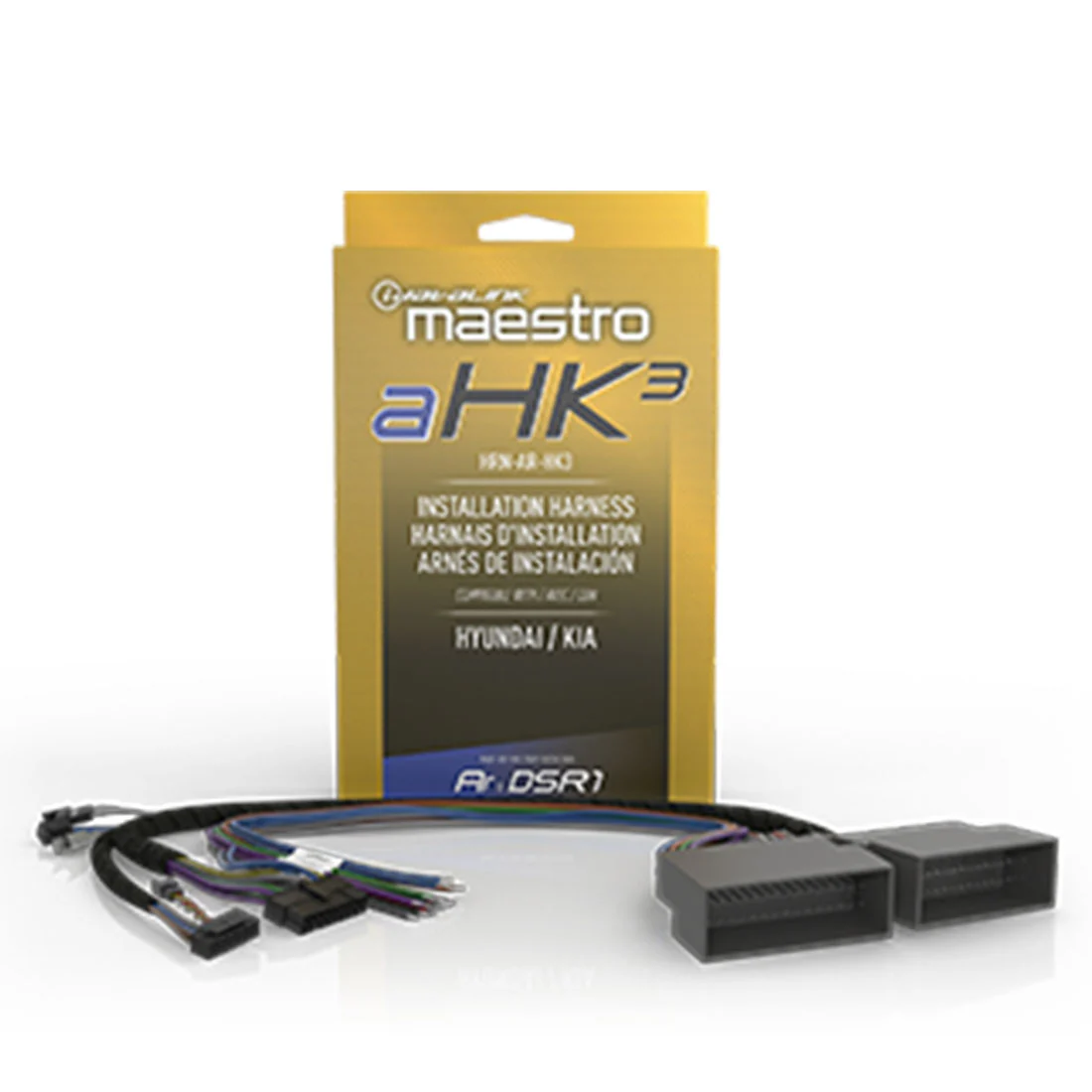 iDatalink Maestro HRN-AR-HK3 Amplifier Replacement Harness for Select Hyundai and Kia Vehicles (HRNARHK3)