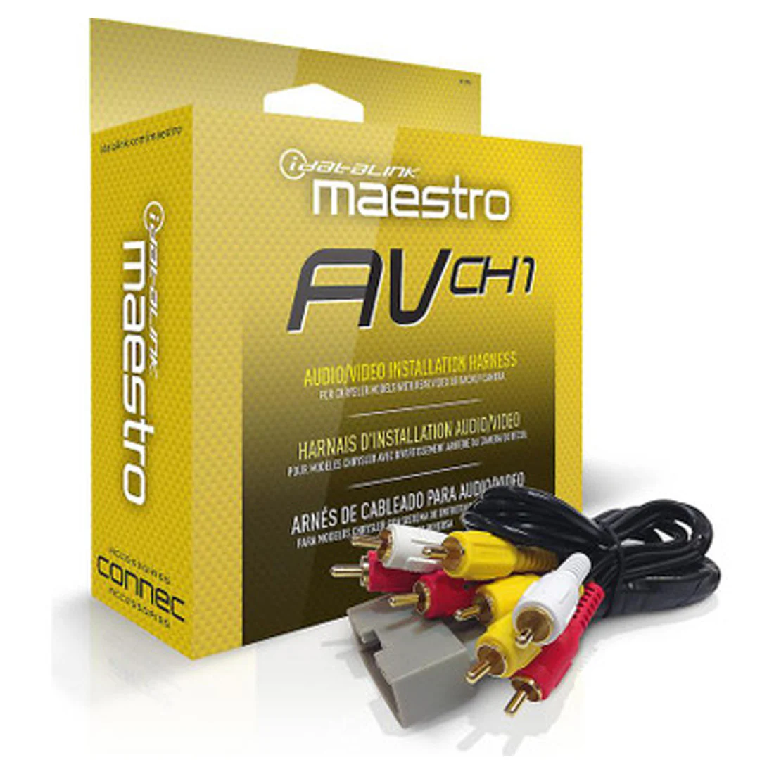 iDatalink Maestro HRN-AV-CH1 Factory Integration Adapter for Select 2008-20 Chrysler-Made Vehicles (HRNAVCH1)