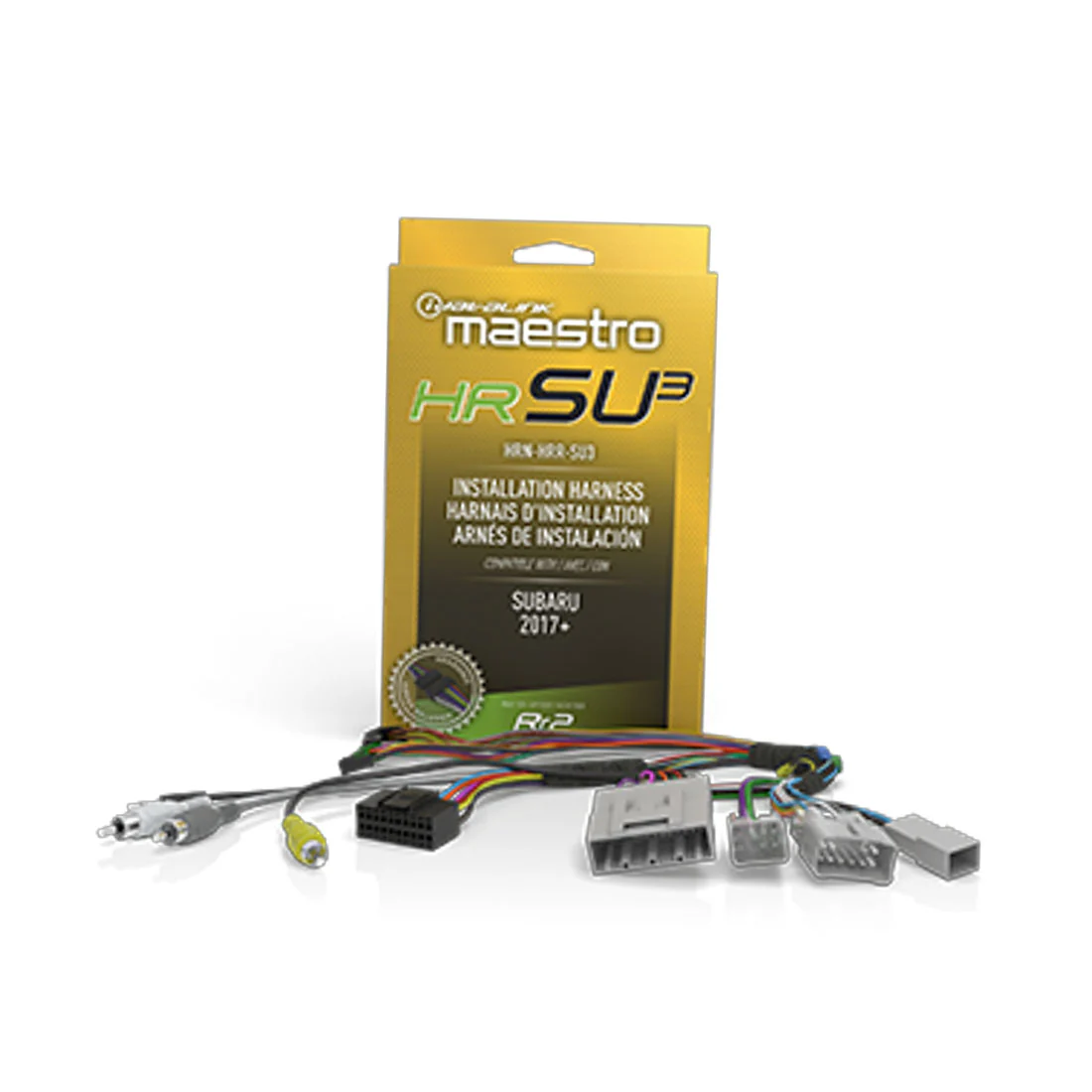 iDatalink Maestro HRN-HRR-SU3 Plug and Play T-Harness for Select 2017+ Subaru Vehicles (HRNHRRSU3)