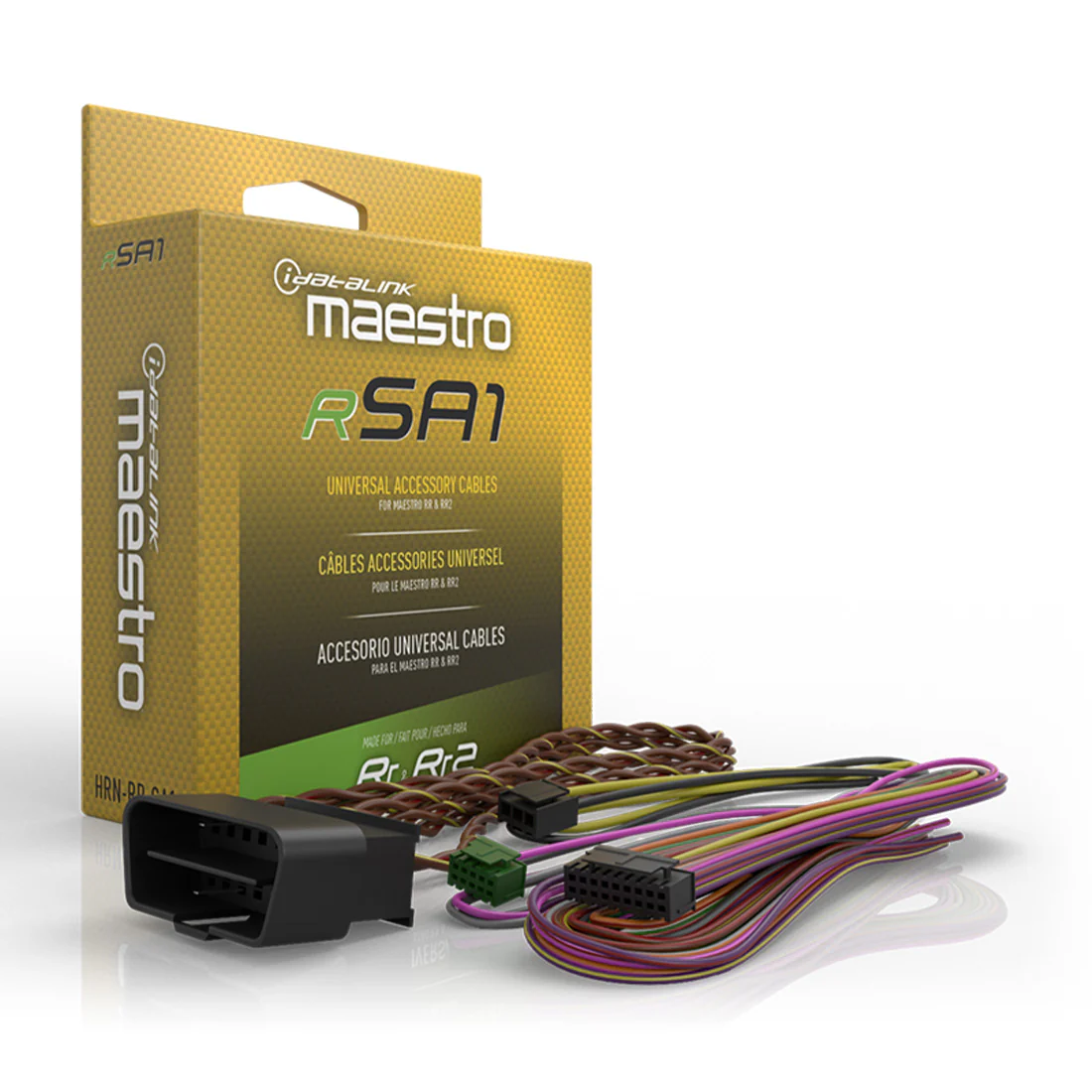 iDatalink Maestro HRN-RR-SA1 Hardwired Installation Harness for Select 2005-2020 Vehicles (HRNRRSA1)