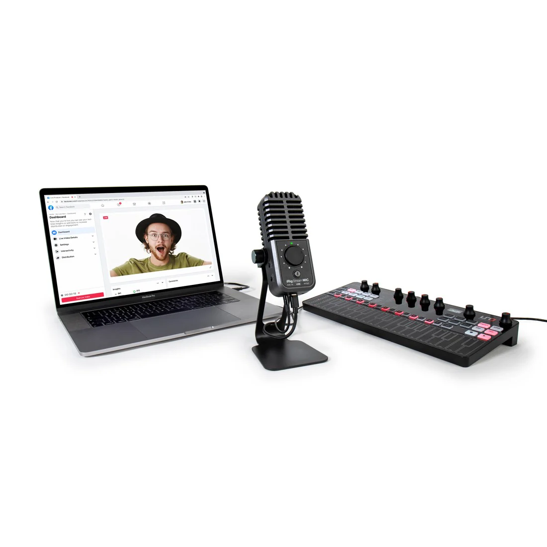 IK Multimedia iRig Stream Mic USB Stereo USB Microphone Interface (1143456) - Image 12