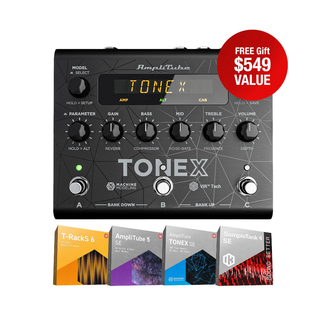 IK Multimedia 11-41136 Tonex Pedal with Free Software