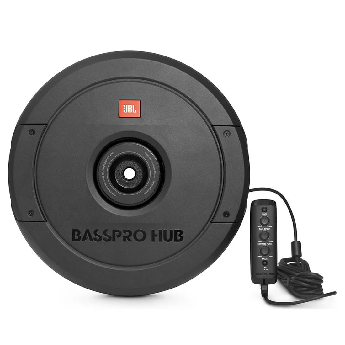 JBL BassPro Hub 11" Spare Tire Subwoofer with Built-in Amplifier