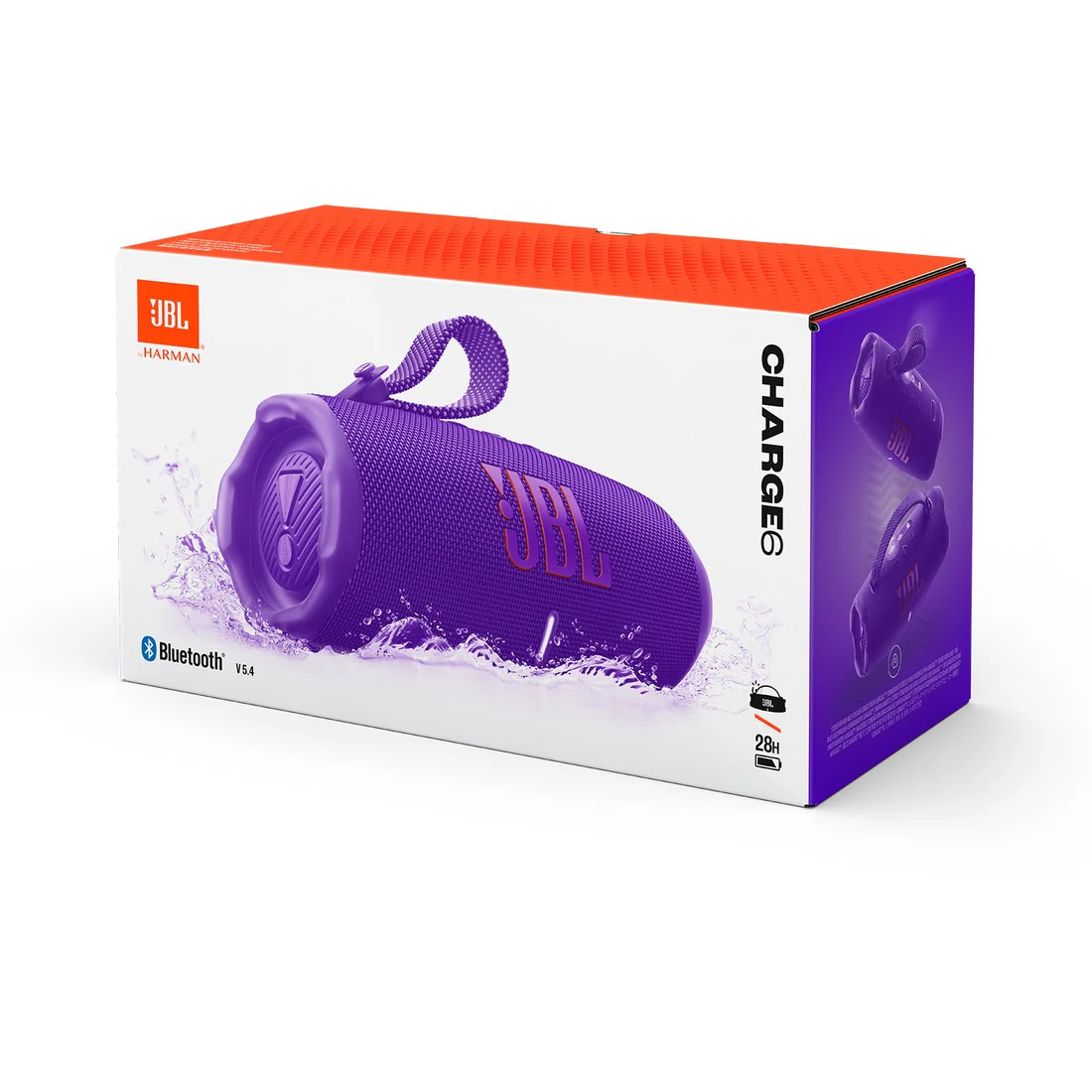 JBL Charge 6 Portable Waterproof Bluetooth Speaker with Powerbank - Image 66