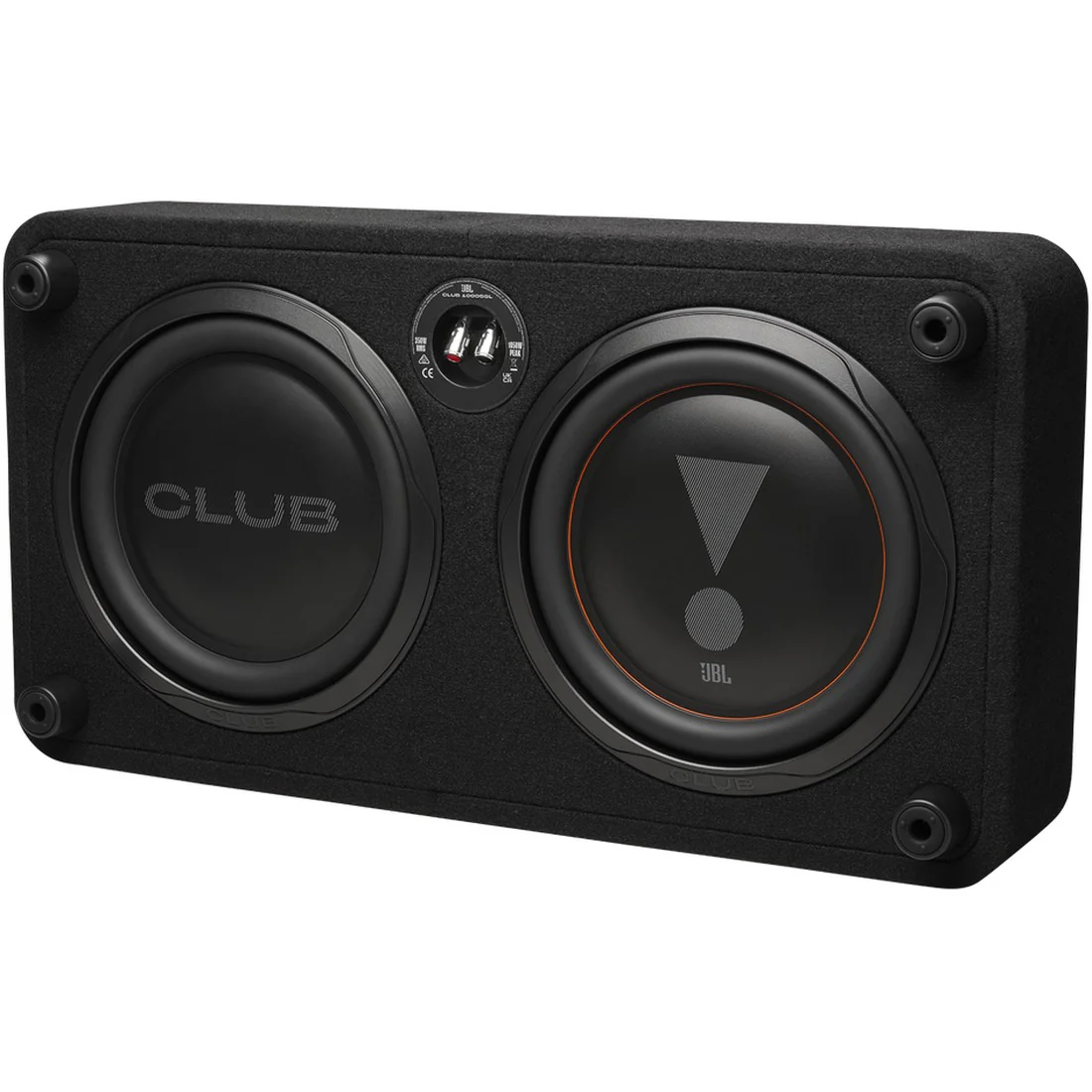 JBL Club 1000SSL Sealed 10" Shallow Subwoofer Enclosure - Black - Image 4