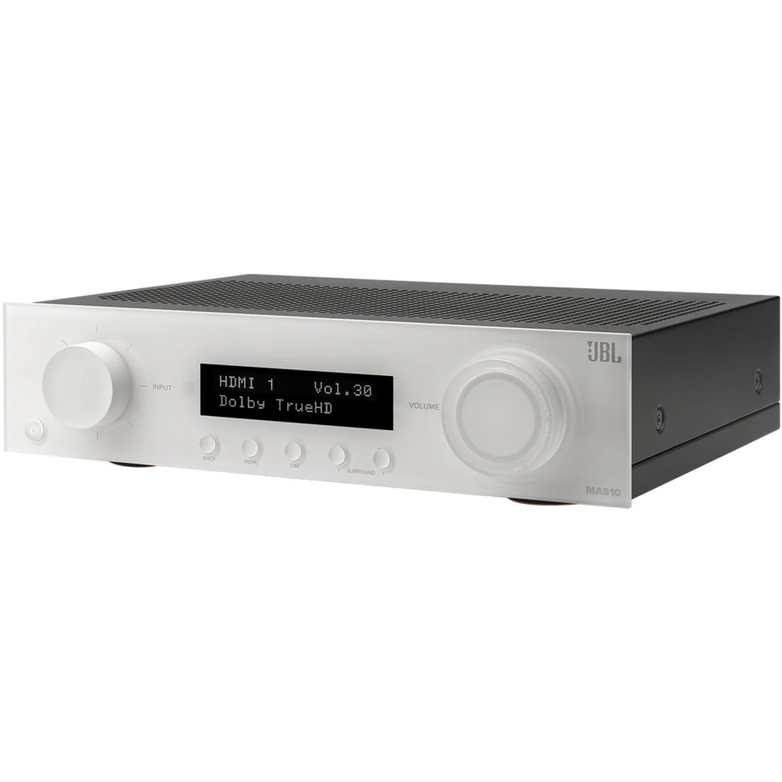 JBL MA510 5.2-Ch 8K HDMI 75W AV Receiver With Bluetooth Streaming