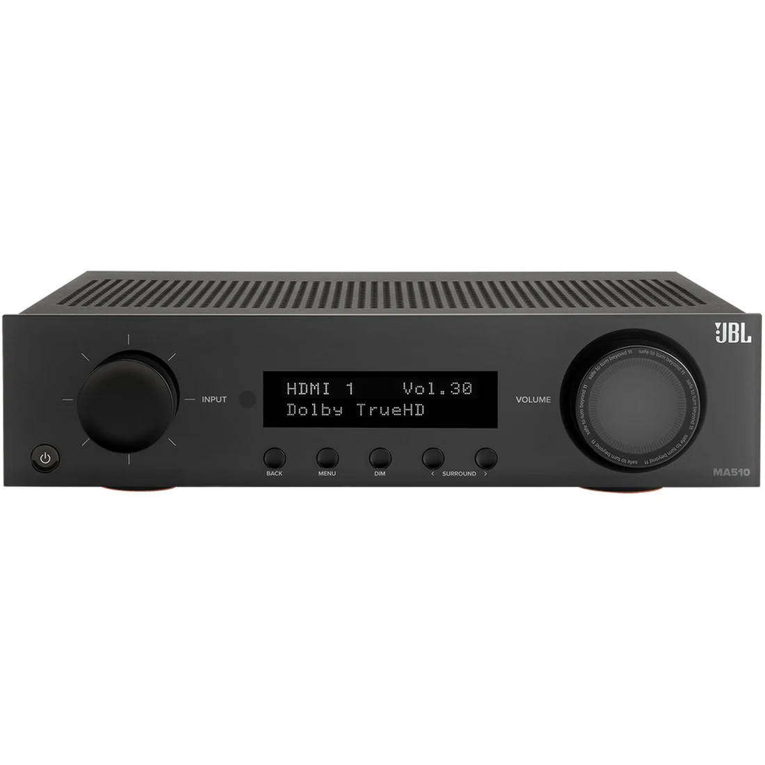 JBL MA510 5.2-Ch 8K HDMI 75W AV Receiver With Bluetooth Streaming - Image 12