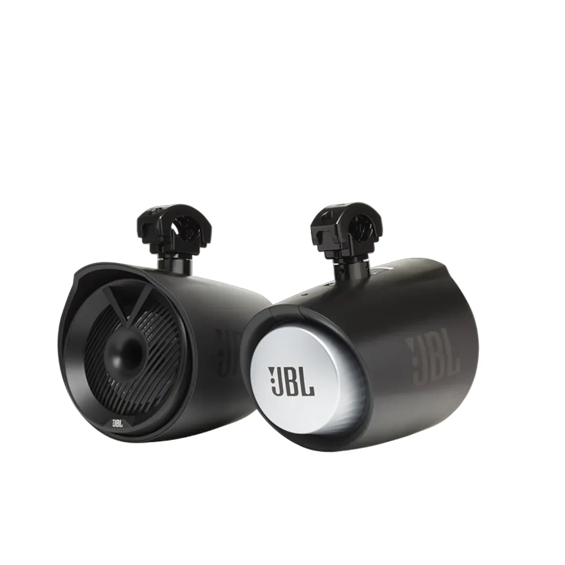 JBL MT8HLB Tower X Marine 8" 2-Way Marine Speakers with RGB Lighting - Black - Pair
