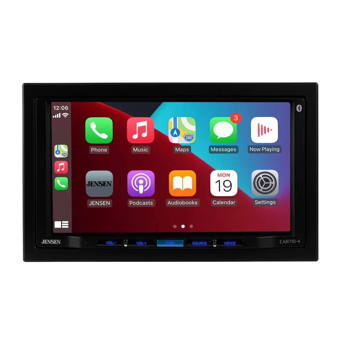 Jensen CAR710-4 7" Double DIN Digital Multimedia Receiver (CAR7104) - Image 2