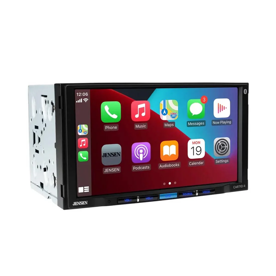Jensen CAR710-4 7" Double DIN Digital Multimedia Receiver (CAR7104) - Image 3