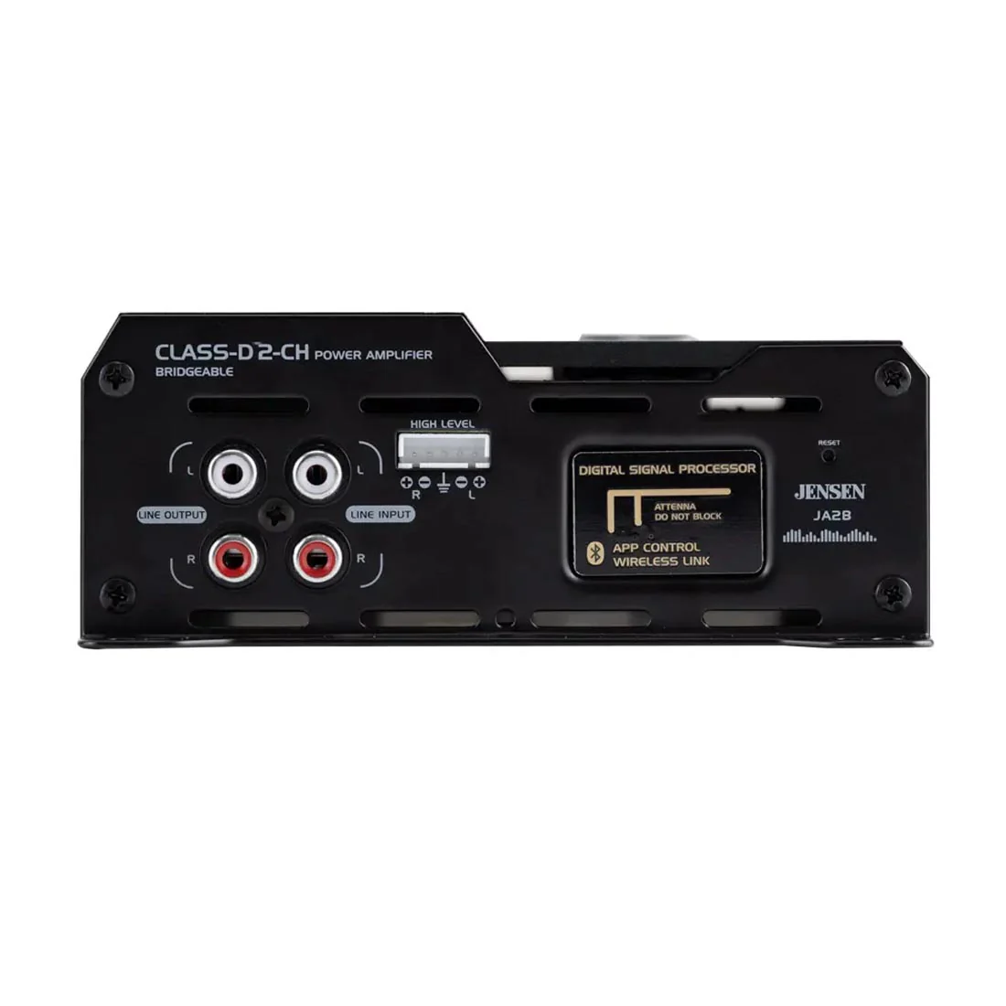 Jensen JA2B Class D Compact 2-Channel Car Amplifier (JA2B) - Image 4