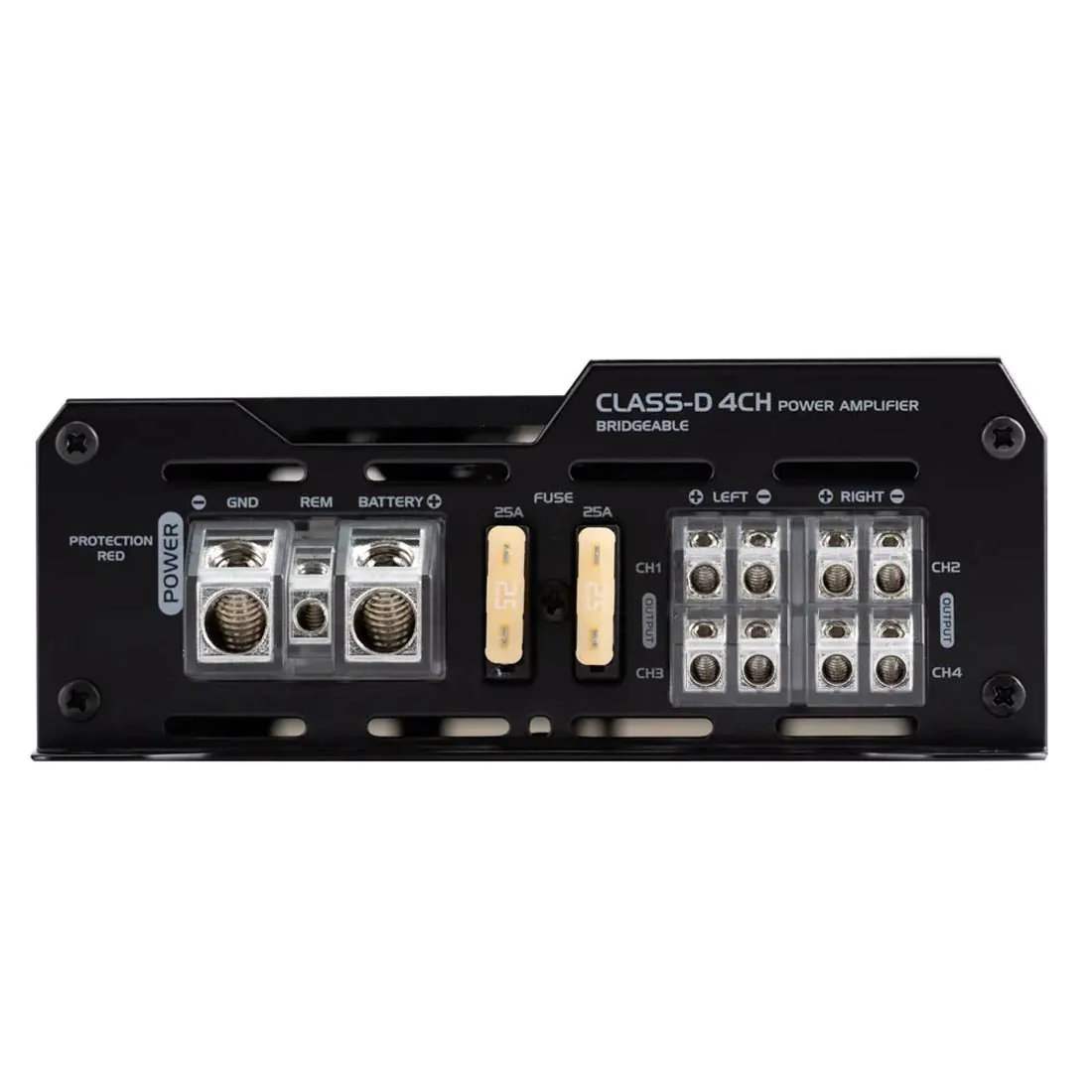 Jensen JA4B Class D Compact 4-Channel Car Amplifier (JA4B) - Image 5