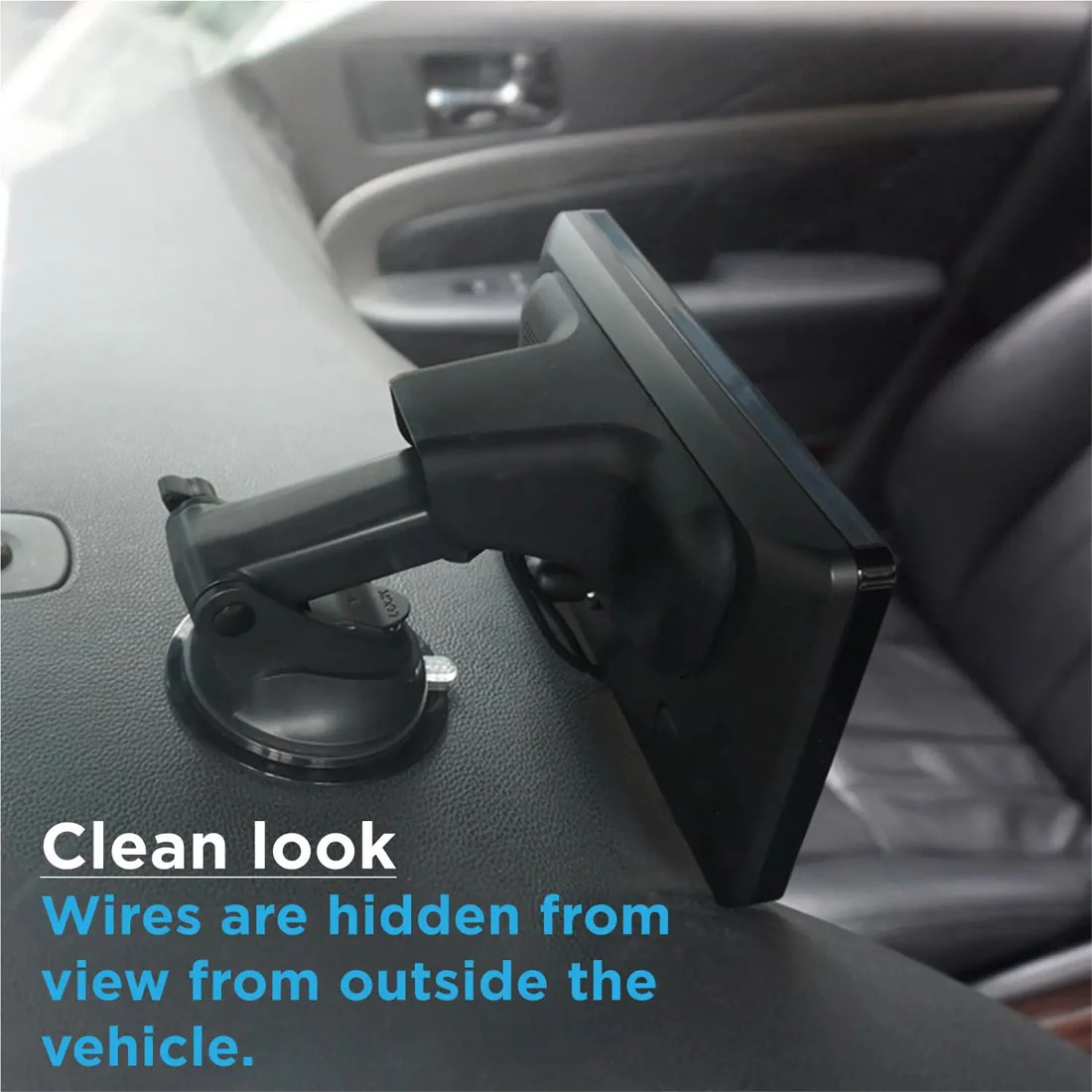 Jensen JC7DM 7" Windshield or Dashboard Mount Digital Monitor (JC7DM) - Image 8