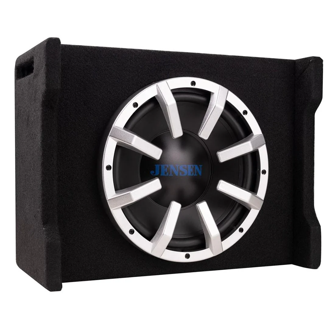 Jensen JW10A 10" Loaded Powered Subwoofer Enclosure (JW10A) - Image 2