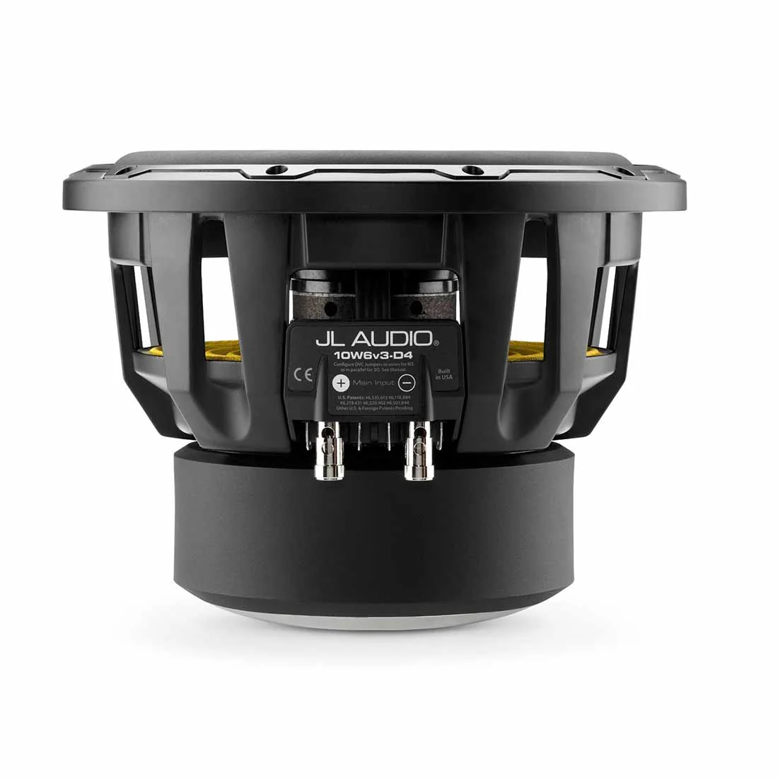 JL Audio 10W6v3-D4 10" 600 Watt 4 Ohm Subwoofer - #92140 (10W6V3D4) - Image 3