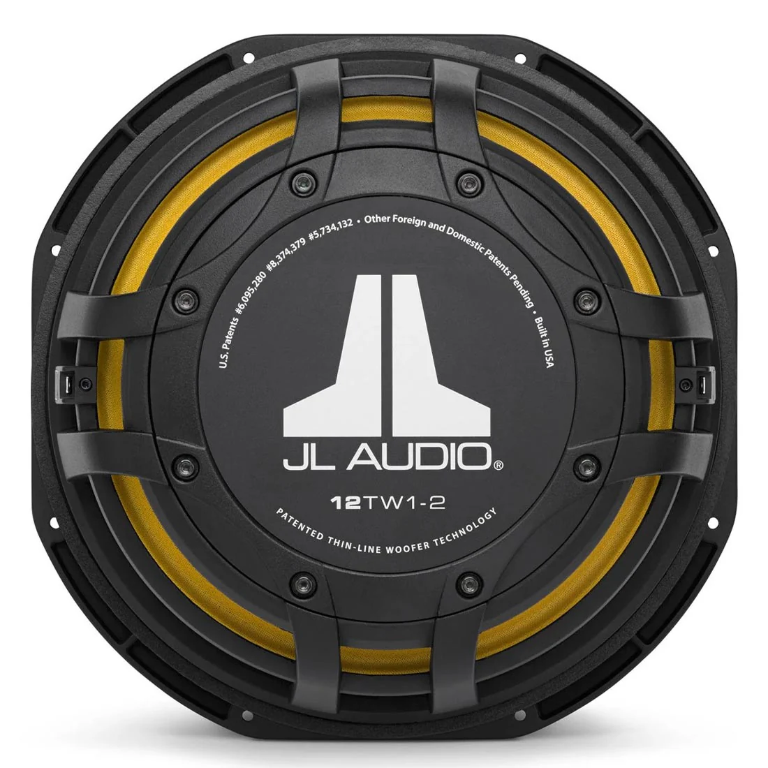 JL Audio 12TW1-2 12" 300 Watt 2 Ohm Shallow Mount Subwoofer - #92189 (12TW12) - Image 4