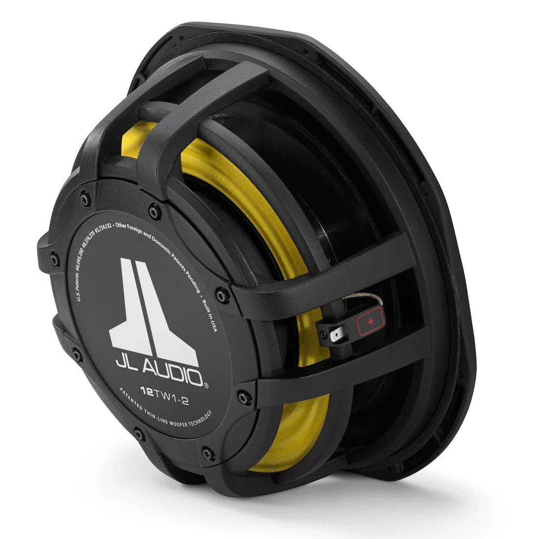 JL Audio 12TW1-2 12" 300 Watt 2 Ohm Shallow Mount Subwoofer - #92189 (12TW12) - Image 5