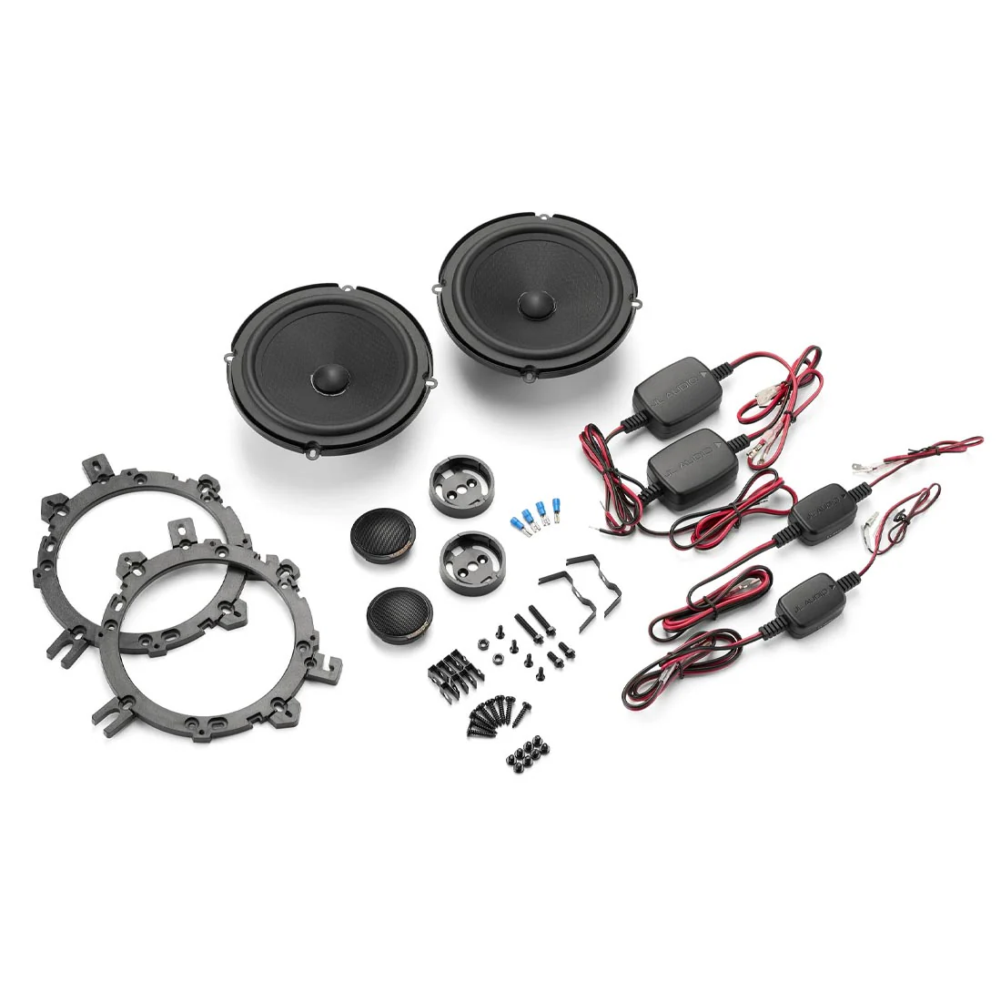 JL Audio C1-650SE 6.5" 2-Way Component Speaker System with Silk-Dome Tweeters - #99061 (C1650SE) - Image 2