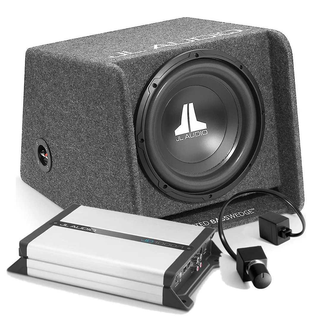 JL Audio CP112-W0V3 Subwoofer | JD1000/1 Amplifier | RBC-1 Remote - Bundle - 93281 | 98363 | 98015