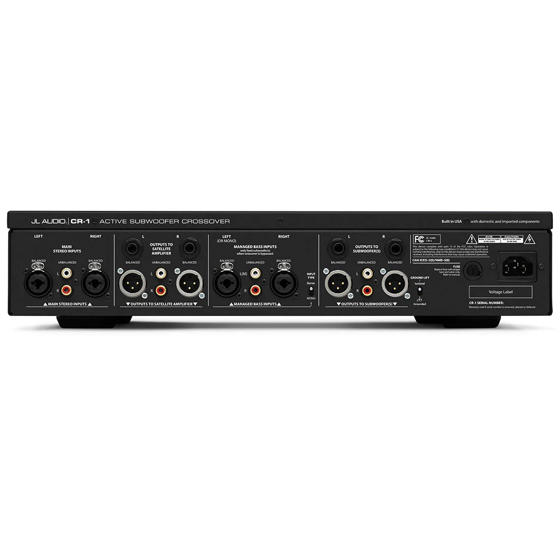 JL Audio Home Audio CR-1 Active Subwoofer Crossover -#96020 (CR1) - Image 3