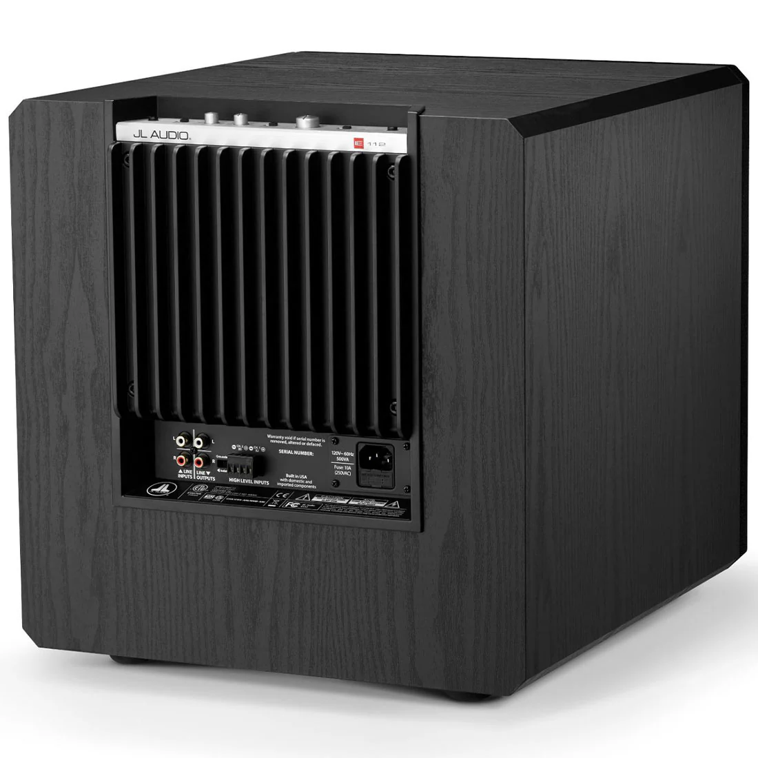 JL Audio Home Audio E112-ASH E-Sub 12" Powered Subwoofer - #96280 (E112ASH) - Image 3