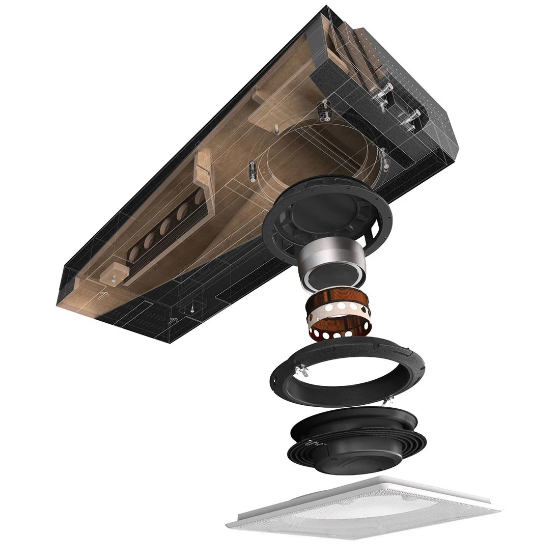 JL Audio Home Audio ICS-SYS-208 Dual 8" In-Ceiling Powered Subwoofer System (ICSSYS208) - Image 10
