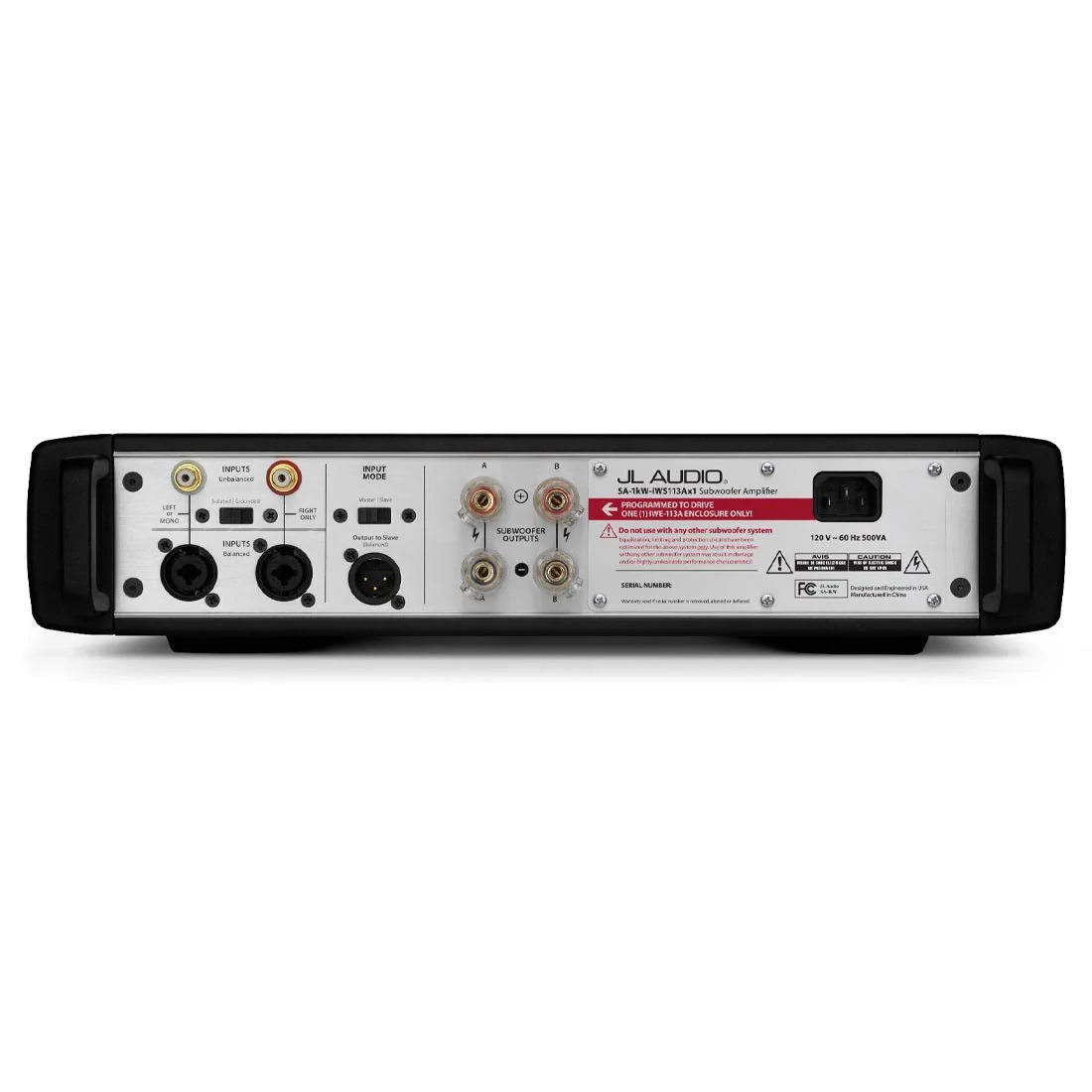 JL Audio Home Audio SAv2-1KWS113U-120V 1000W Subwoofer Amplifier/Processor - #96192 (SAv21KWS113U120V) - Image 5