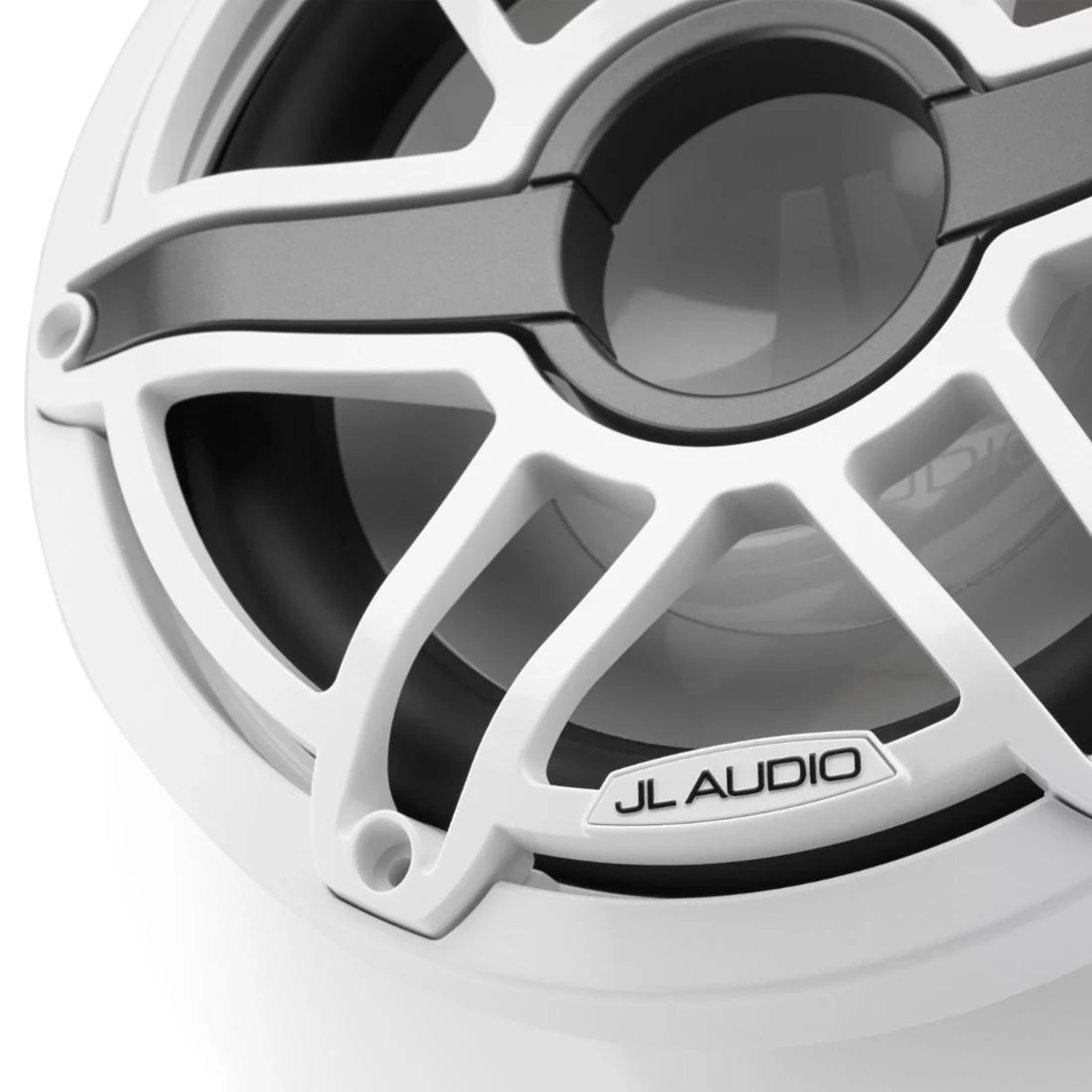 JL Audio M6-10W-S-GwGw-4 M6 Series 10" Marine Subwoofer - White Sport - #93644 (M610WSGwGw4) - Image 6