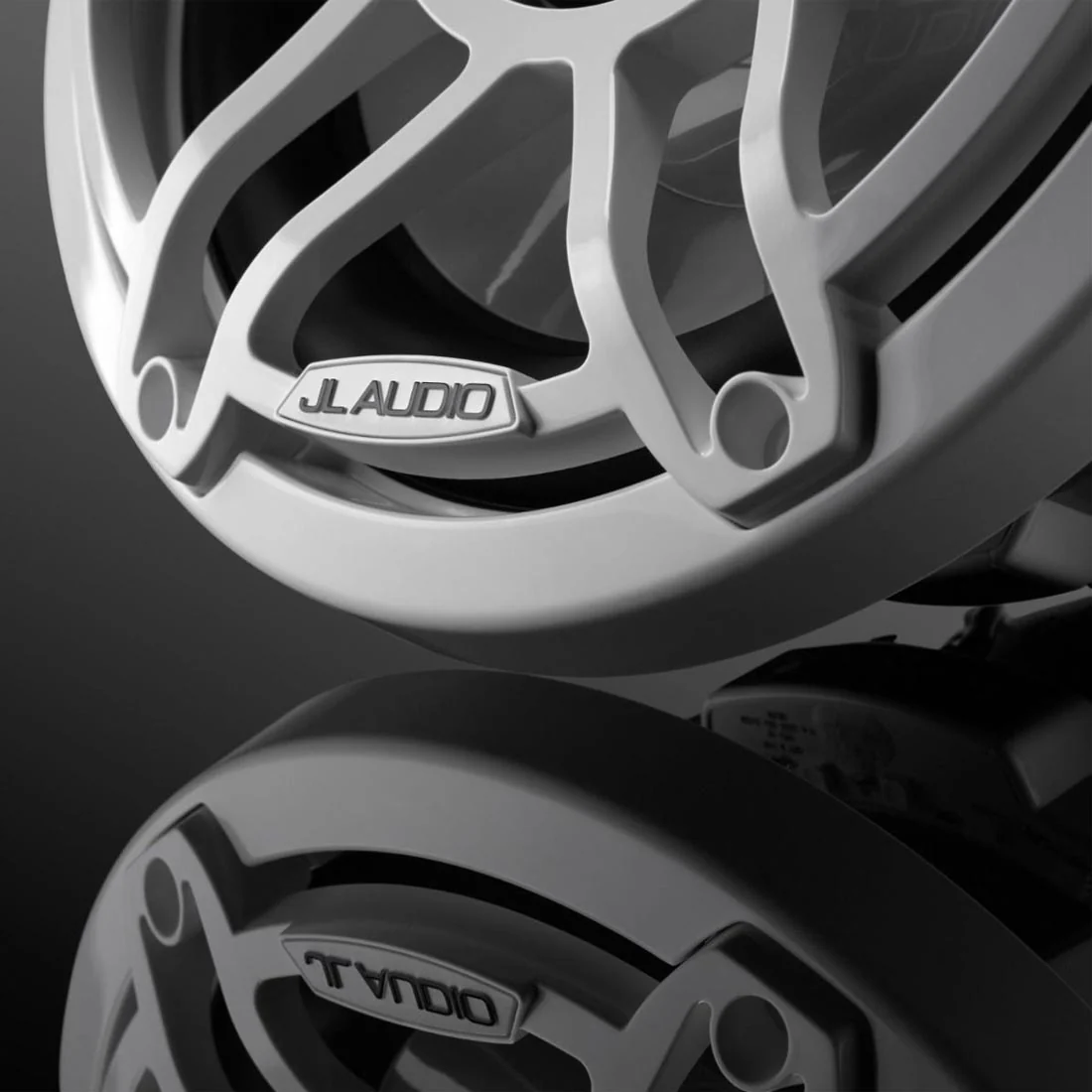 JL Audio M6-10W-S-GwGw-4 M6 Series 10" Marine Subwoofer - White Sport - #93644 (M610WSGwGw4) - Image 9