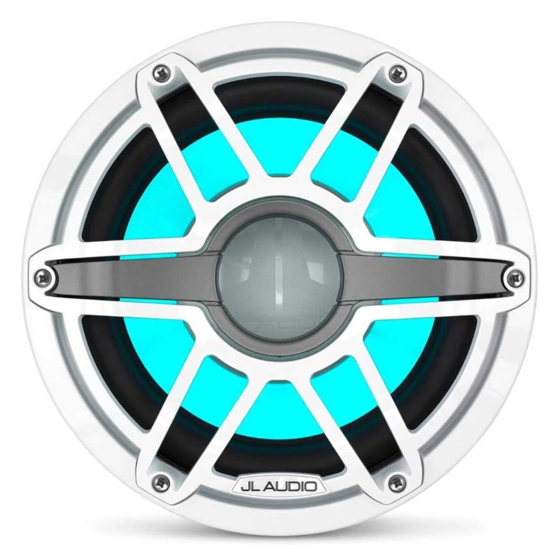 JL Audio M6-10W-S-GwGw-i-4 M6 Series 10" LED Light Marine Subwoofer - White Sport - #93645 (M610WSGwGwi4) - Image 10