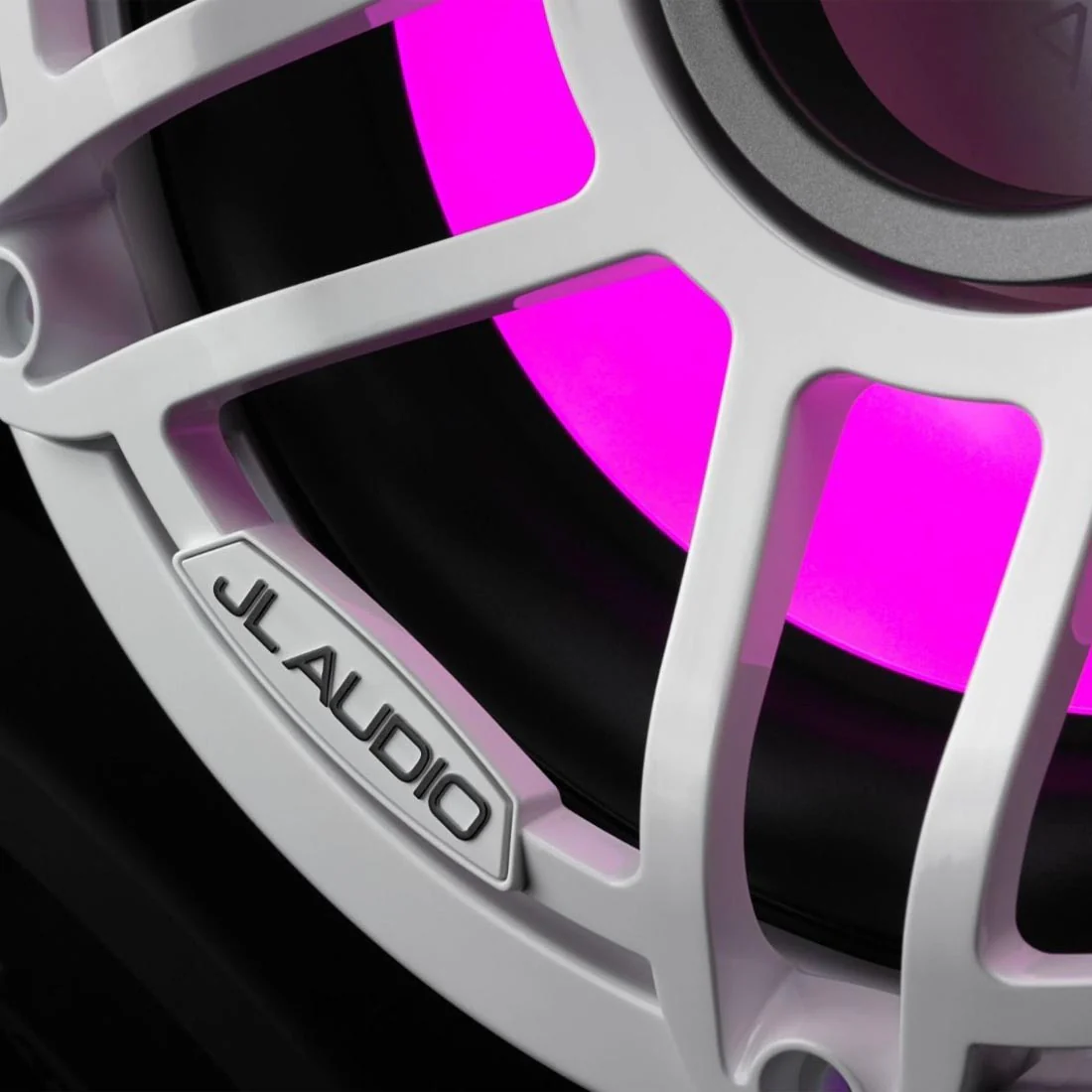 JL Audio M6-10W-S-GwGw-i-4 M6 Series 10" LED Light Marine Subwoofer - White Sport - #93645 (M610WSGwGwi4) - Image 15