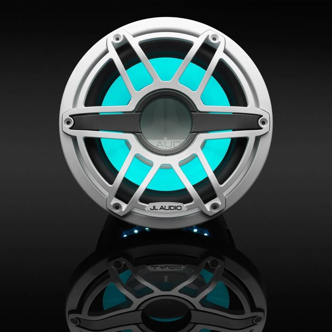 JL Audio M6-10W-S-GwGw-i-4 M6 Series 10" LED Light Marine Subwoofer - White Sport - #93645 (M610WSGwGwi4) - Image 16
