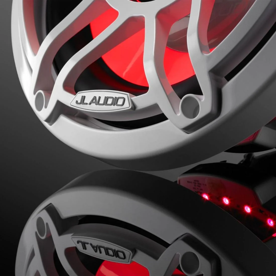 JL Audio M6-10W-S-GwGw-i-4 M6 Series 10" LED Light Marine Subwoofer - White Sport - #93645 (M610WSGwGwi4) - Image 18