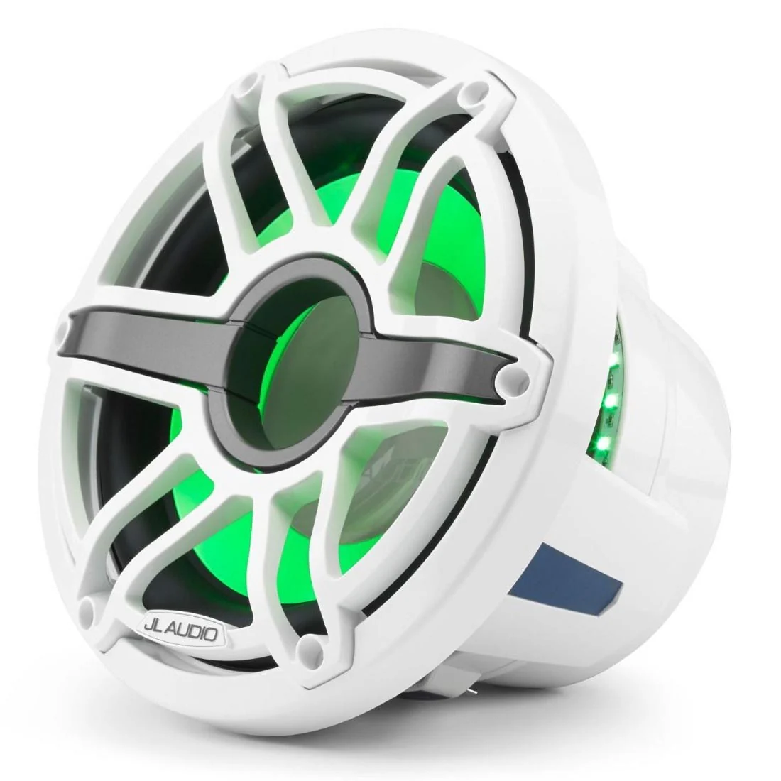 JL Audio M6-10W-S-GwGw-i-4 M6 Series 10" LED Light Marine Subwoofer - White Sport - #93645 (M610WSGwGwi4) - Image 7