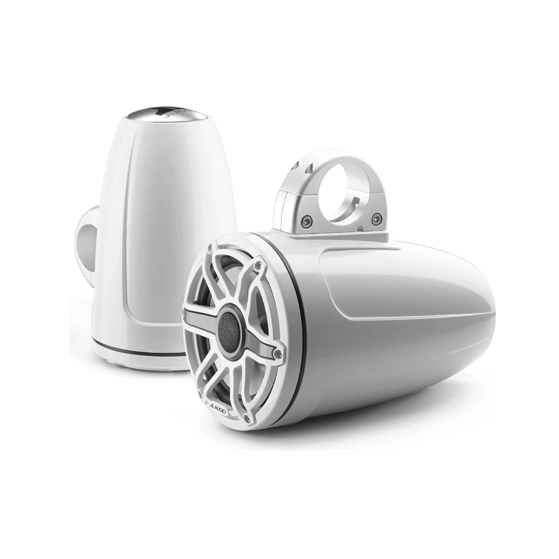 JL Audio M6-770ETXv3-Gw-S-GwGw 7.7" 100 Watt 4 Ohm Marine Enclosed Coaxial Speakers - Pair - #93654 (M6770ETXv3GwSGwGw)