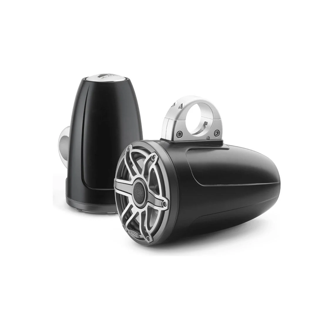 JL Audio M6-770ETXv3-Sb-S-GmTi 7.7" 100 Watt 4 Ohm Marine Enclosed Coaxial Speakers - Pair - #93656 (M6770ETXv3SbSGmTi)