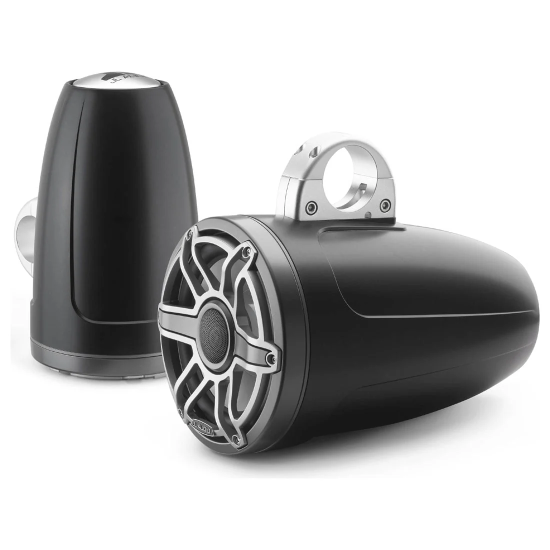 JL Audio M6-880ETXv3-Sb-S-GmTi 8.8" 125 Watt 4 Ohm Marine Enclosed Coaxial Speakers - Pair - #93666 (M6880ETXv3SbSGmTi)