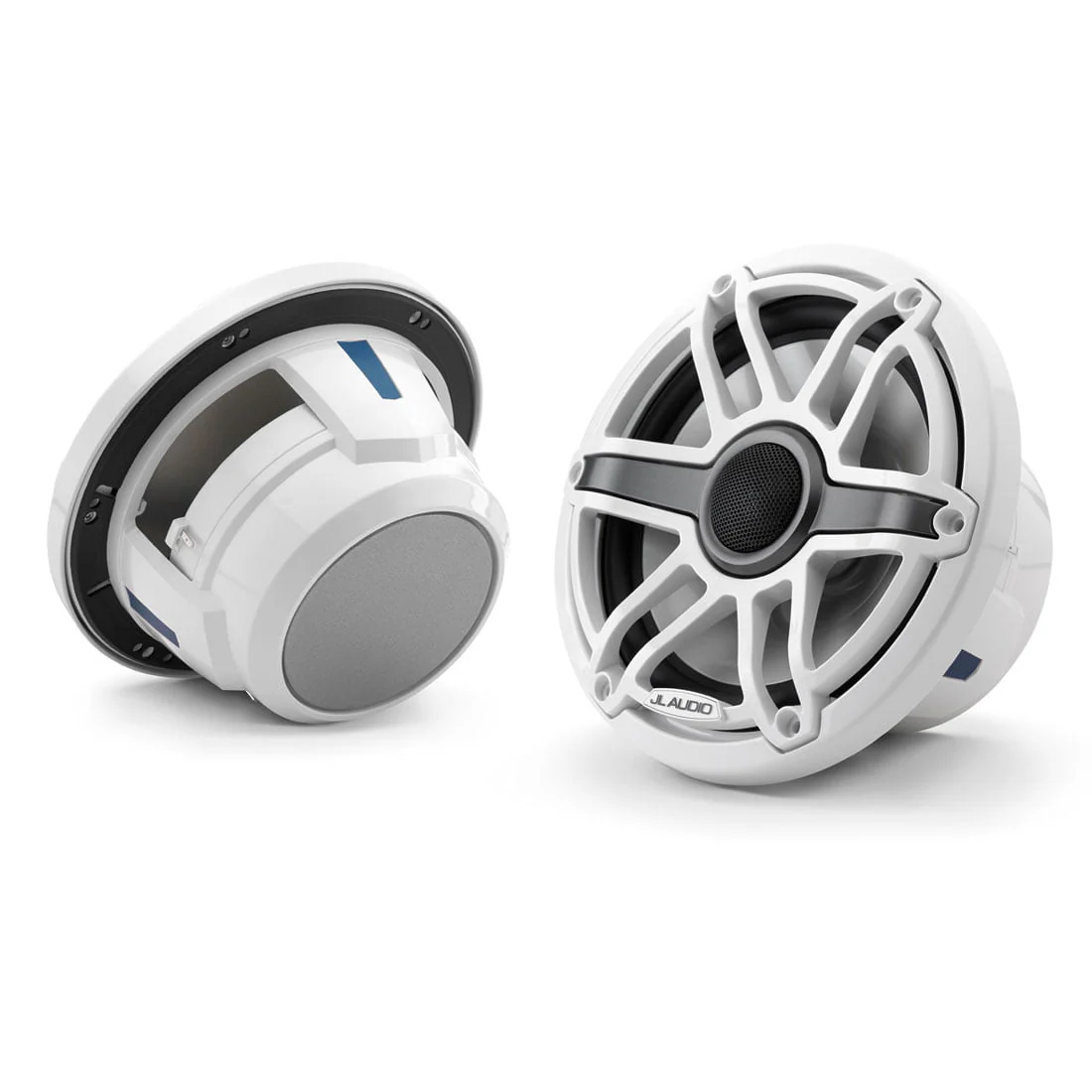 JL Audio M6-880X-S-GwGw 8.8" 125 Watt 4 Ohm Marine Coaxial Speakers - Pair - #93609 (M6880XSGWGW)