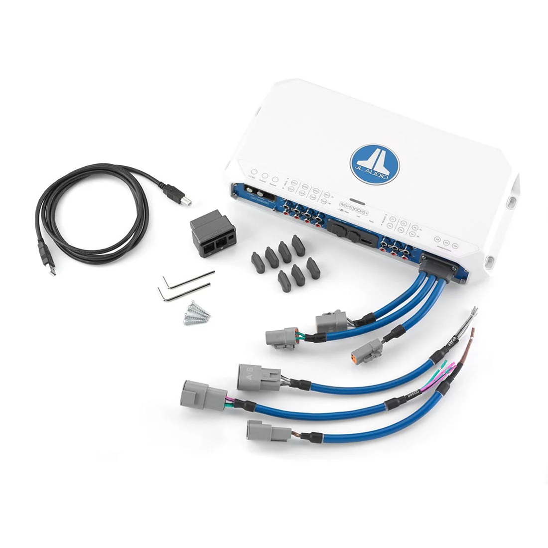 JL Audio MV1000/5i 5 Ch. 1000 Watt Marine Amplifier - #98651 (MV1000/5i) - Image 5