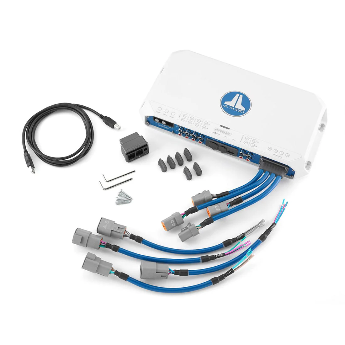 JL Audio MV800/8i 8 Ch. 800 Watt Marine Amplifier - #98649 (MV800/8i) - Image 2