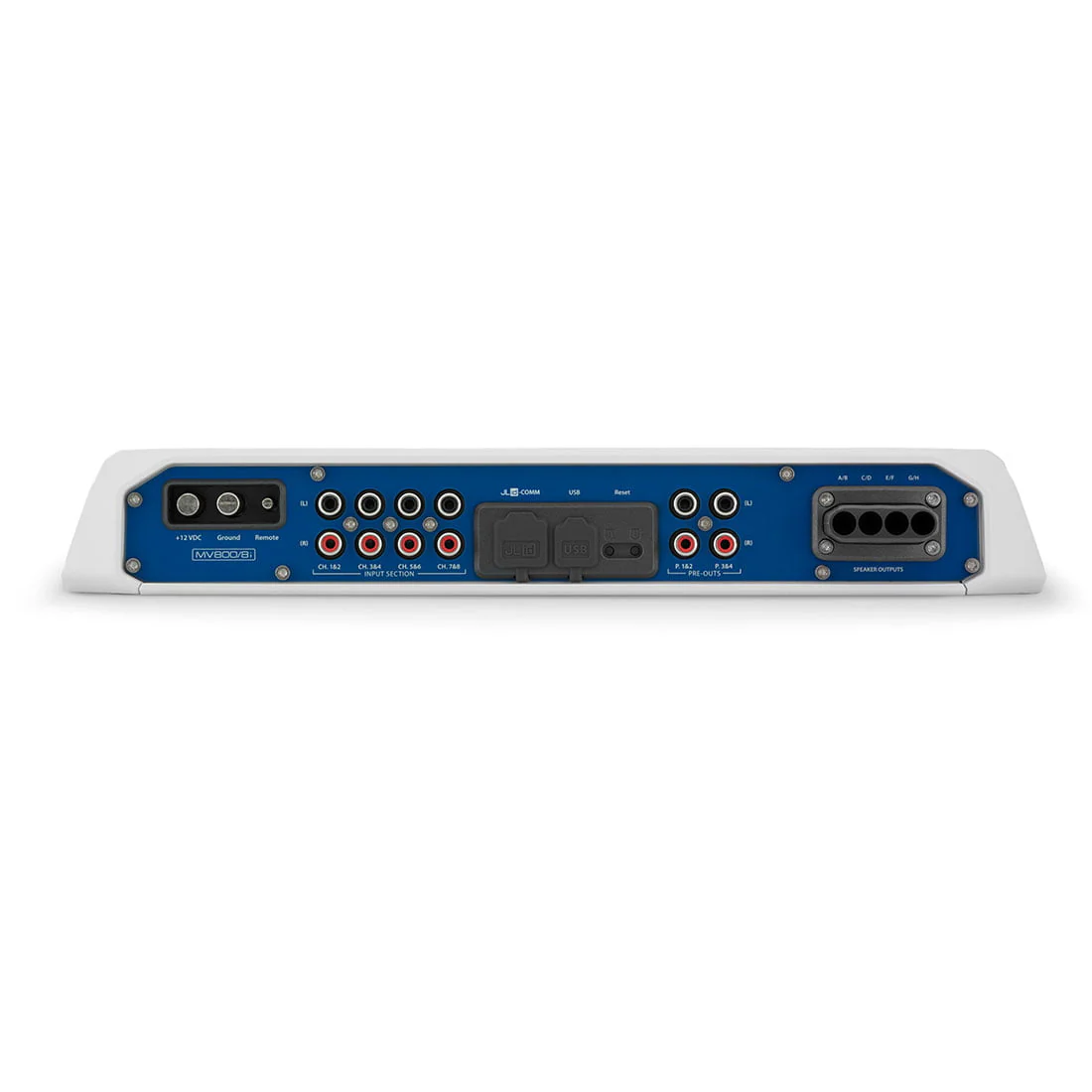 JL Audio MV800/8i 8 Ch. 800 Watt Marine Amplifier - #98649 (MV800/8i) - Image 7