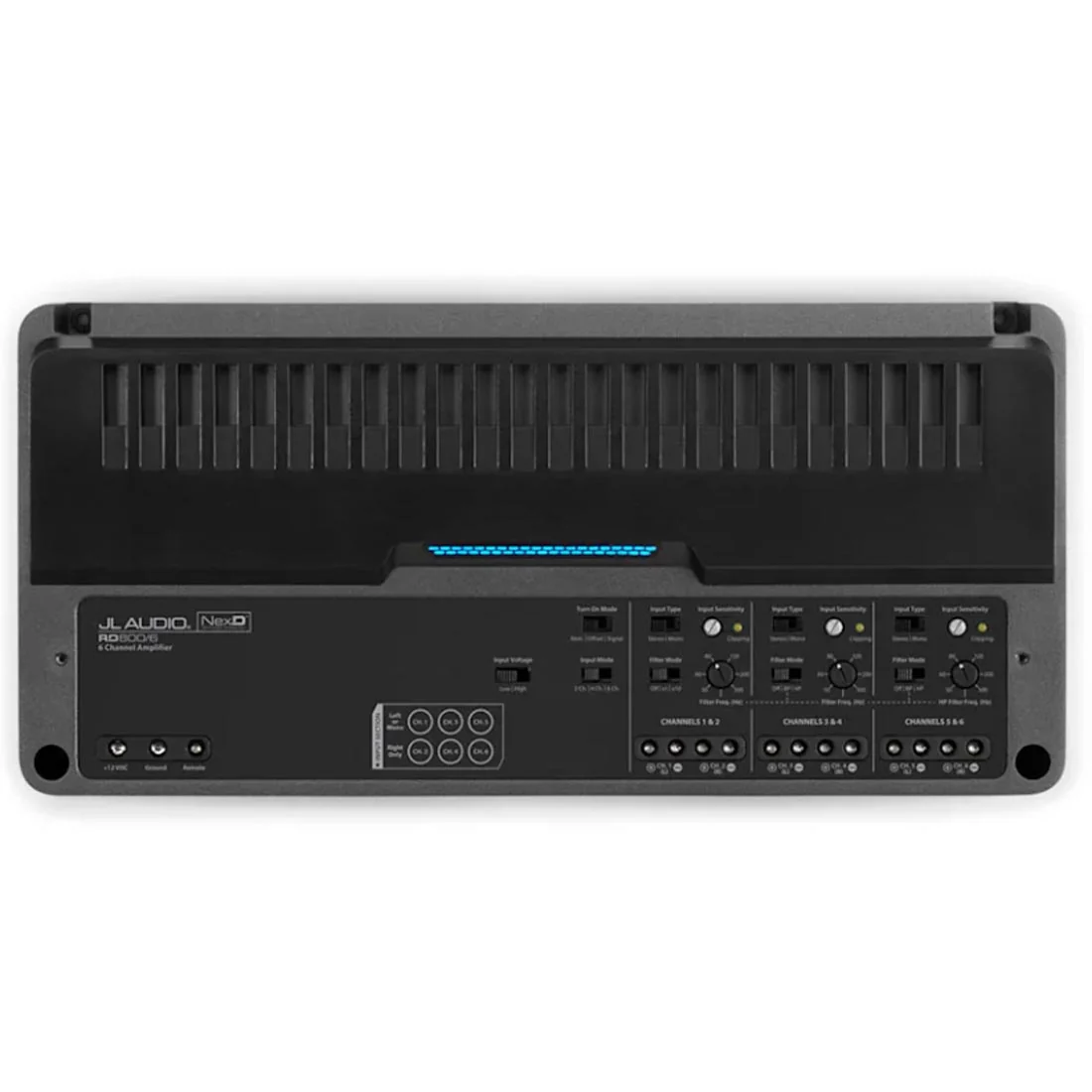 JL Audio RD800/6 6 Channel Full-Range Amplifier - #98366 - Image 3