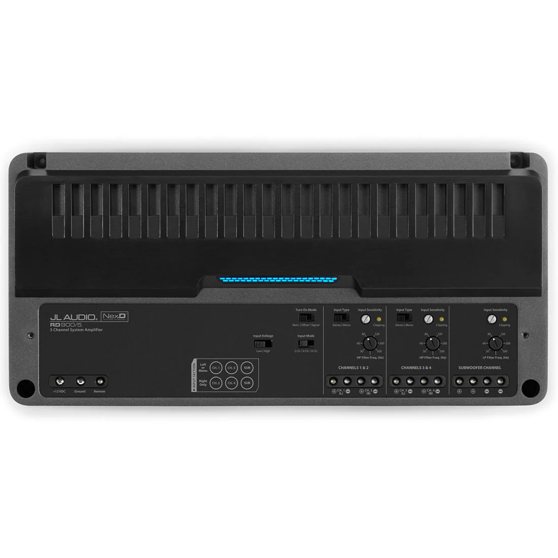 JL Audio RD900/5 5 Ch. 900 Watt Amplifier - #98642 (RD900/5) - Image 5